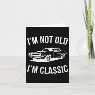 Carte Pas Vieux Im Clic Voiture Graphique Cadeaux Papa F
