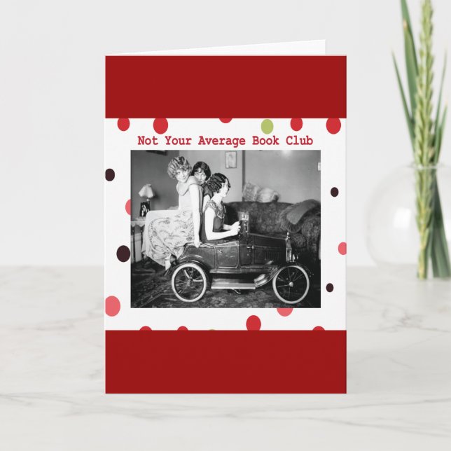 Carte Pas votre club de lecture (Devant)