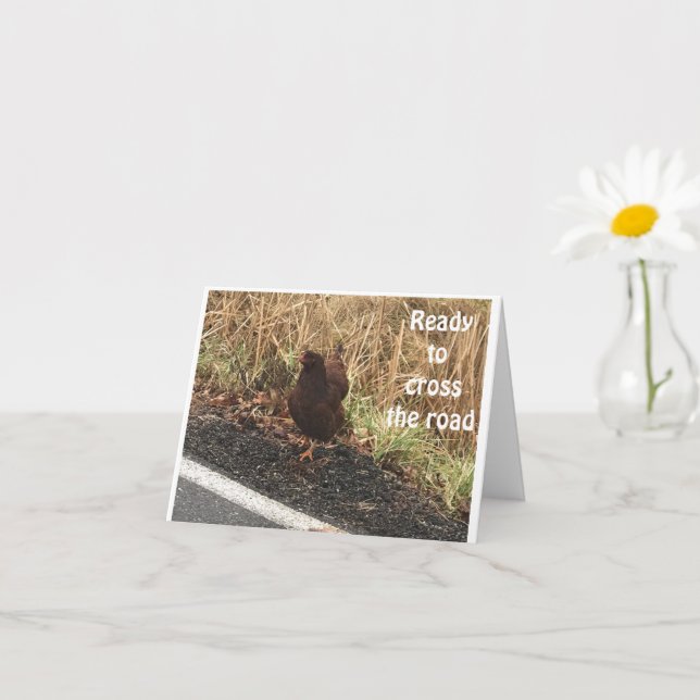 CARTE PASSER LA ROUTE POUR DIRE "JEUX ANNIVERSAIRE D'AVR (Petite plante)