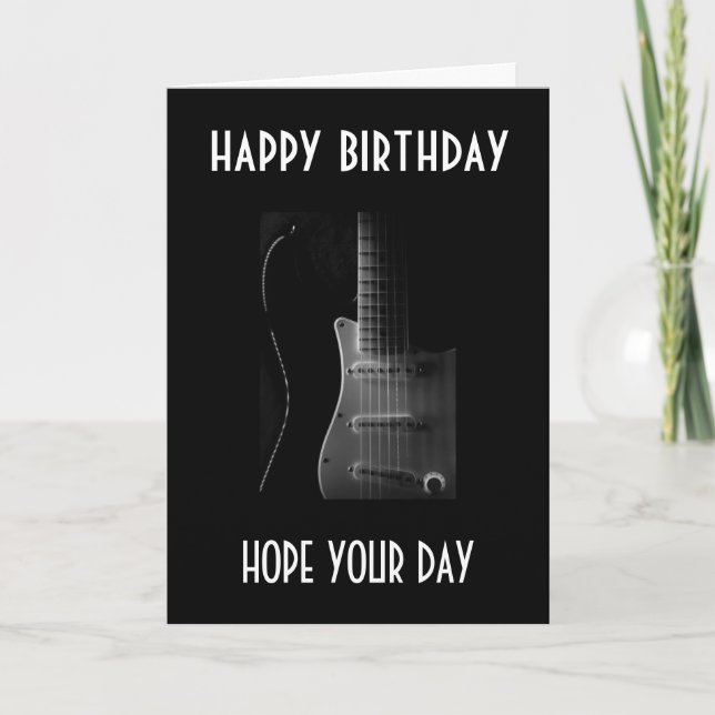 CARTE PASSEZ LES BONNES NOTES POUR VOTRE ANNIVERSAIRE (Devant)