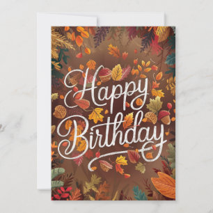 Carte Pastel Cosy Wish Automne Automne Happy Anniversair