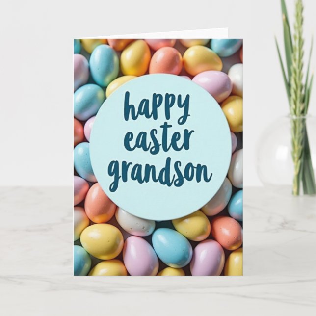 Carte Pastel Egg Easter Card (Devant)
