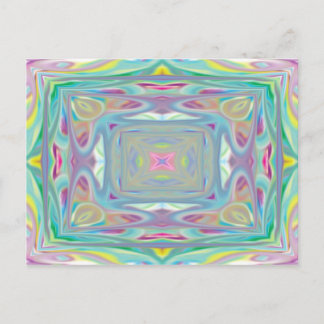 Carte Pastel psychédélique
