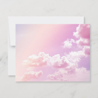 Carte Pastel Rainbow Cloudescape