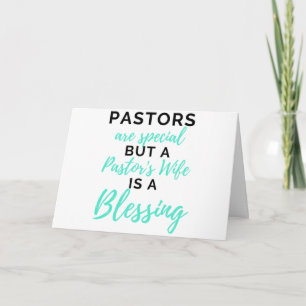 Carte Pastors Are Special But A Pasteur's Wife bl