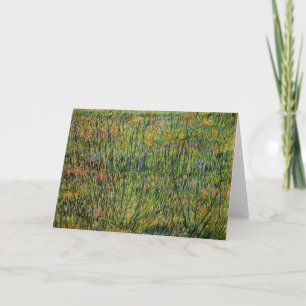 Carte Pasture en fleurs par Vincent van Gogh