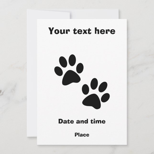Carte Pâtes (Devant)