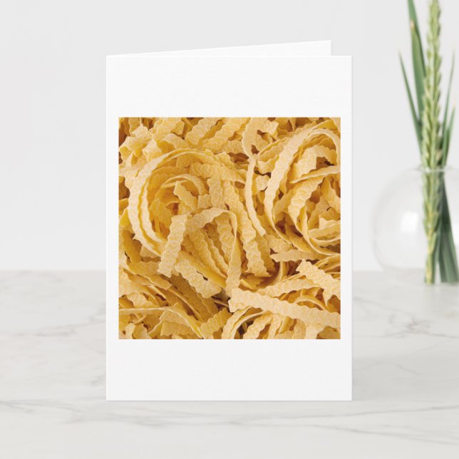 Carte Pâtes Motifs Pâtes aux Motifs (Devant)