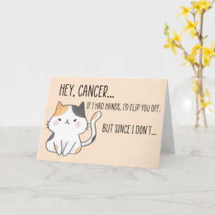 Carte Patient cancéreux, Amateur de chats