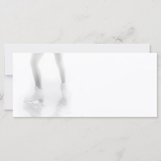 Carte Patinage sur glace (Devant)