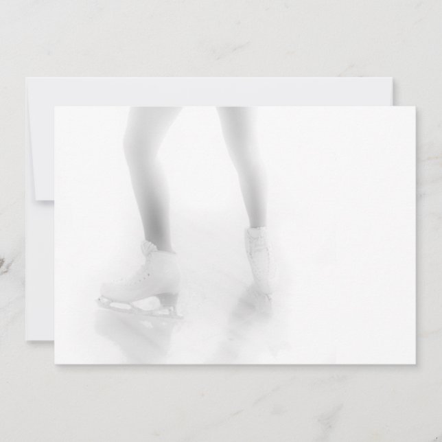 Carte Patinage sur glace (Devant)