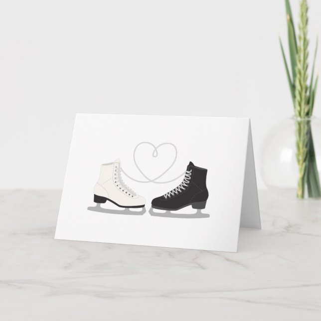 Carte Patinage sur glace (Devant)