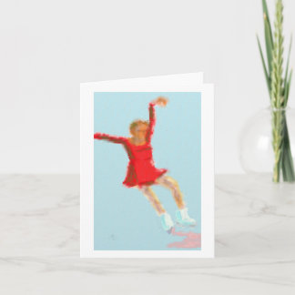 Carte Patinage sur glace