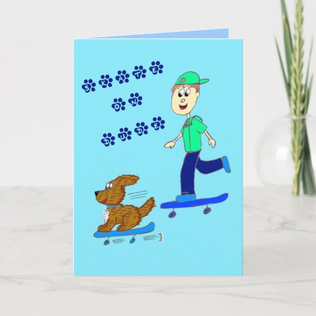 Carte Patineur (Devant)