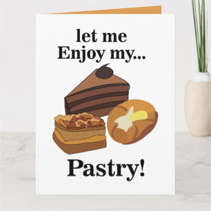 Carte Pâtisseries Dessert Baker Chef