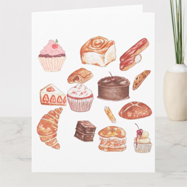 Carte Pâtisseries vierges (Devant)