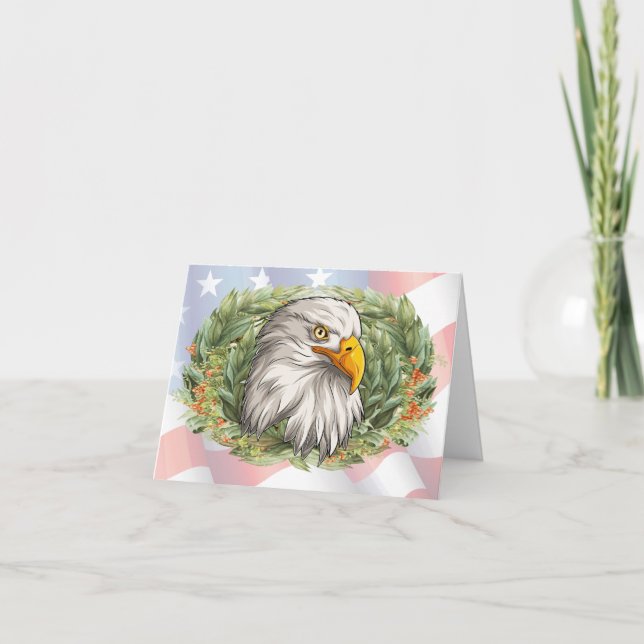 Carte Patriotique American Eagle Note (Devant)
