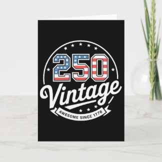 Carte Patriotique États-Unis Vintage - Clic 250 Super 4