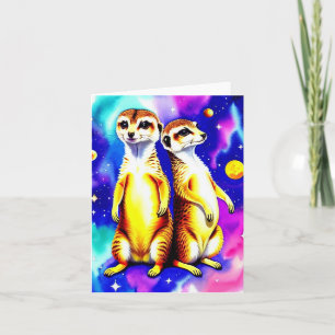 Carte Pattes d'animal spatial IV