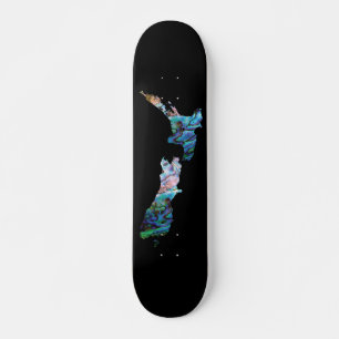 CARTE PAUA - NOUVELLE-ZÉLANDE SKATEBOARD