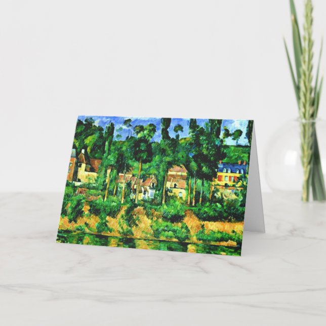 Carte Paul Cezanne - Château de Medan (Devant)