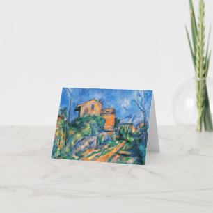Carte Paul Cezanne "Maison Maria avec vue sur Château