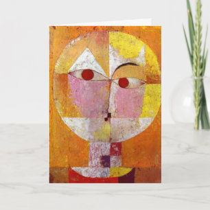 Carte Paul Klee Senecio Peinture