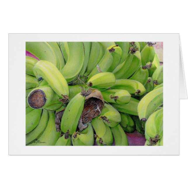 Carte Paul McGehee "Bananes" (Devant Horizontal)