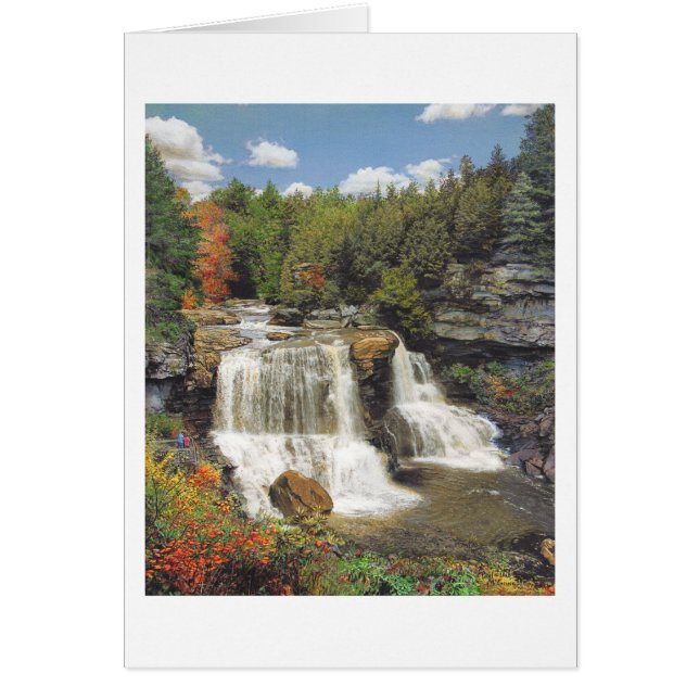 Carte Paul McGehee "Blackwater Falls" (Devant)