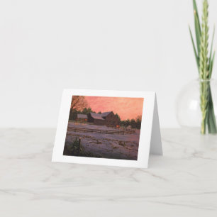 Carte Paul McGehee "Christmas Eve"