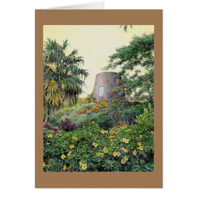 Carte Paul McGehee "Nevis - Golden Glow" (Devant)