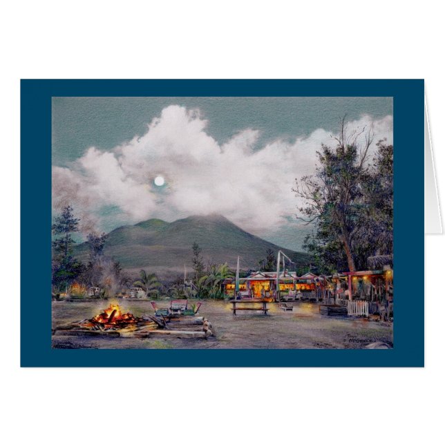 Carte Paul McGehee "Nevis-Sunshine's by Moonlight" (Devant Horizontal)
