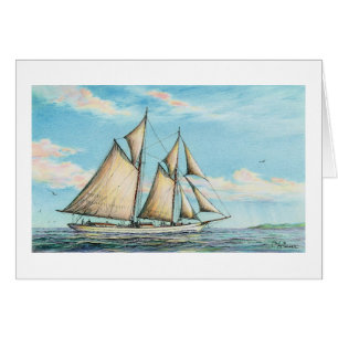 Carte Paul McGehee "Schooner Jamaïcain"