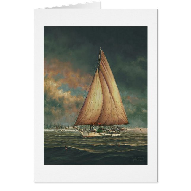 Carte Paul McGehee "The Melon Boat" (Devant)