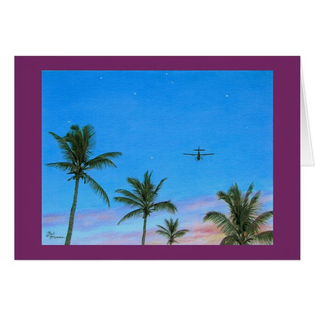 Carte Paul McGehee "Treetop Flyer" (Devant Horizontal)