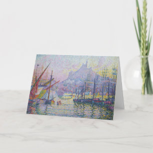Carte Paul Signac - Notre-Dame de la Garde, Marseille