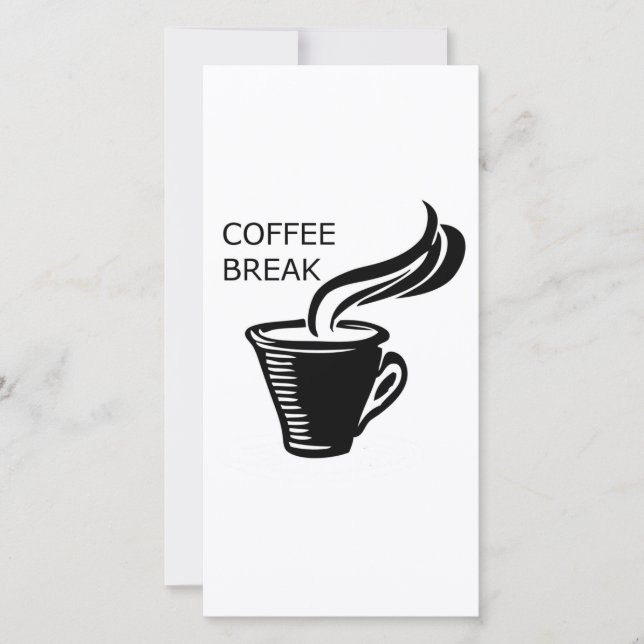 Carte Pause café (Devant)
