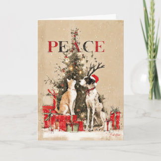 Carte Paws of Peace