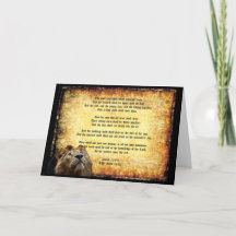 Pax Christos, Lion avec Ésaïe 11:6-9