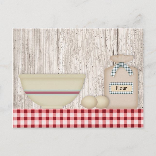 Carte Pays Recette (Devant)