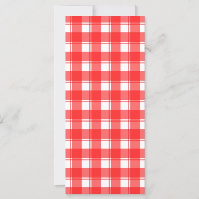 Carte Pays rouge et blanc strié (Devant)