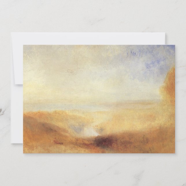 Carte Paysage avec la baie de Distant River par Joseph T (Devant)