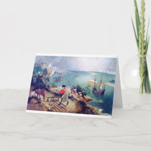 Carte Paysage avec la chute d'Icarus, Pieter Bruegel