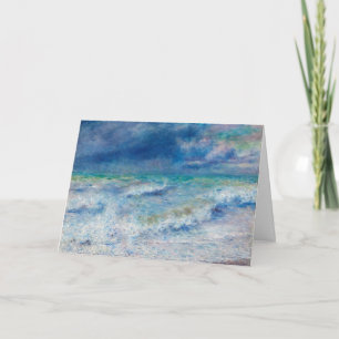 Carte Paysage bleu de Renoir Impressionniste Peinture