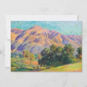 Carte Paysage californien Arthur Merton Hazard