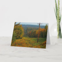 Paysage couleur automne