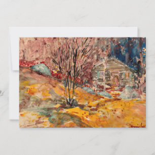 Carte Paysage d'automne   George Luks