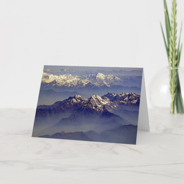 Carte Paysage de l'Himalaya (Devant)