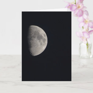 Carte Paysage de Lune Grey