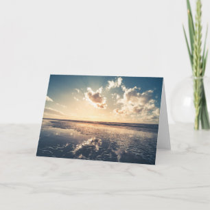 Carte Paysage de Sunset Beach Photo